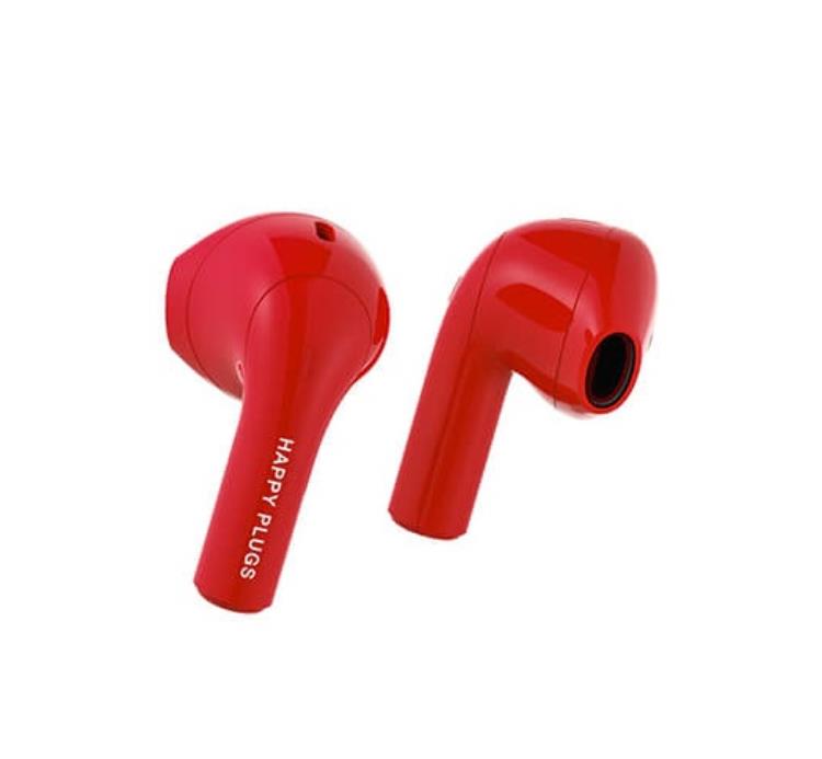Happy Plugs Happy Plugs Joy Hörlur In-Ear TWS - Röd