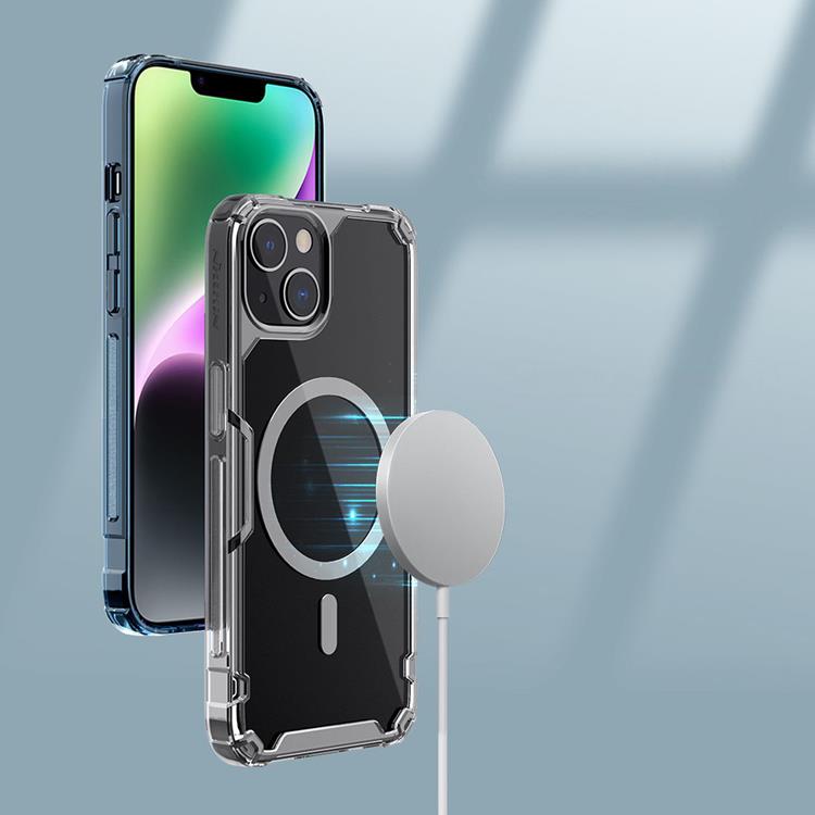 Nillkin Nillkin Magsafe iPhone 14 Pro Skal Nature Pro - Blå