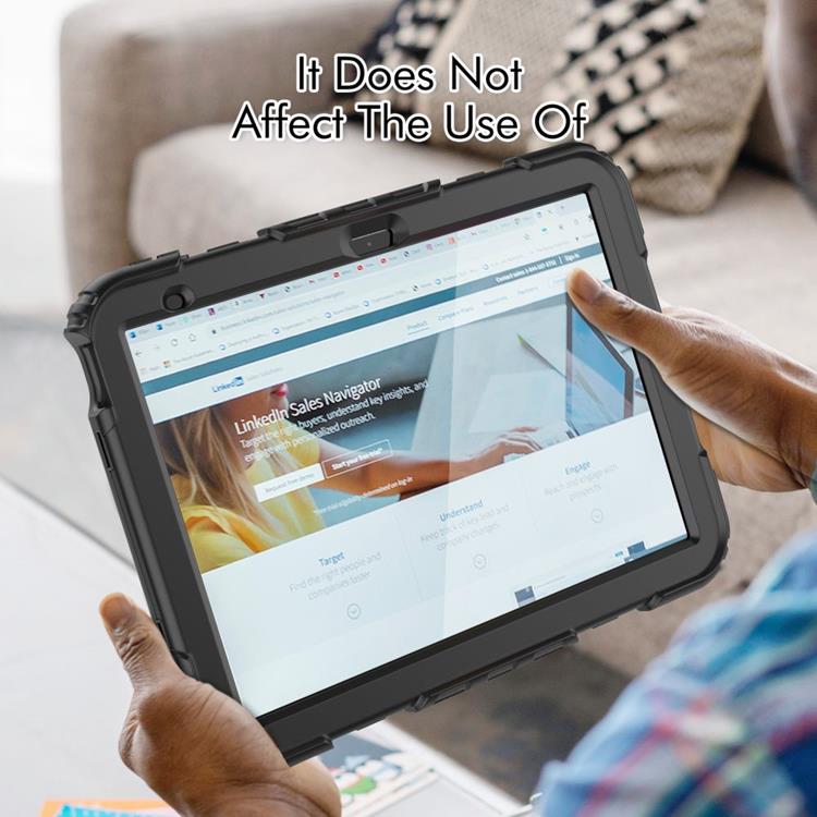 Tech-Protect Tech-Protect iPad 10.9 (2022) Fodral Solid 360 - Svart