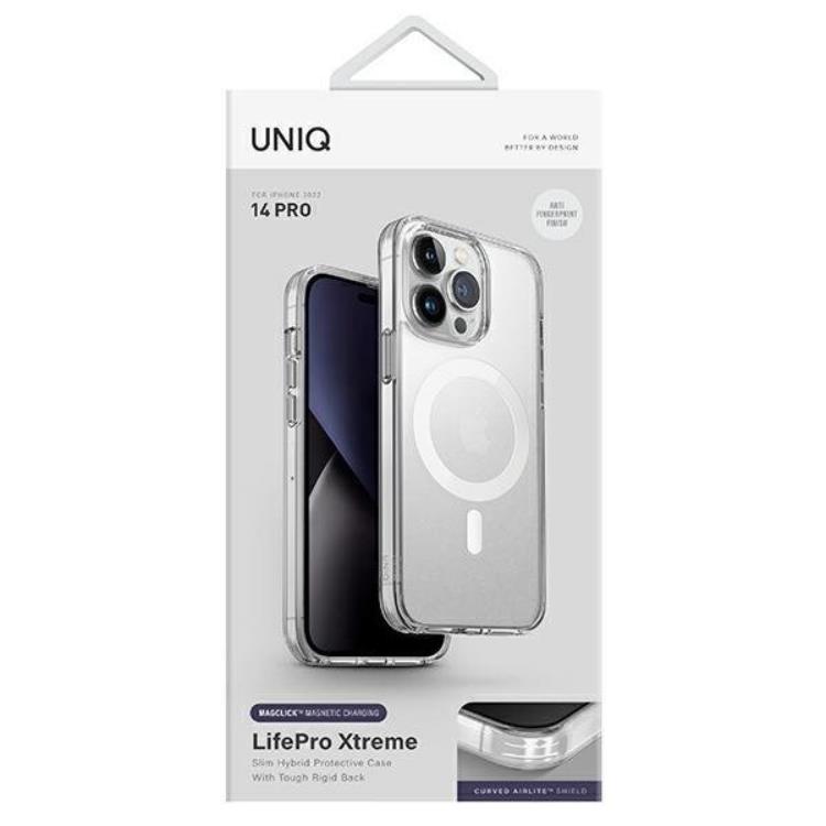 UNIQ UNIQ Magsafe iPhone 14 Pro Skal LifePro Xtreme - Transparent