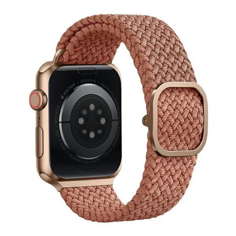 UNIQ UNIQ Apple Watch 2/3/4/5/6/7/SE (42/44/45mm) Armband Braided - Rosa