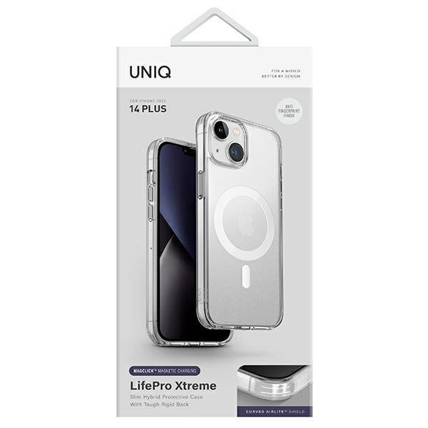 UNIQ UNIQ Magsafe iPhone 14 Plus Skal LifePro Xtreme - Transparent