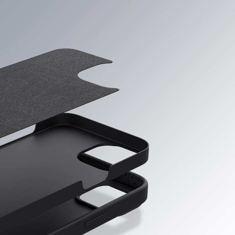 Nillkin Nillkin Mobilskal till iPhone 14 Pro Max CamShield Silky Silikon - Blå