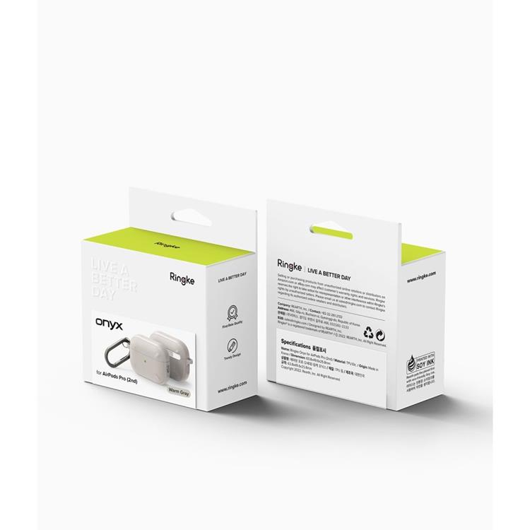 Ringke Ringke Onyx Airpods Pro 2 Skal - Grå