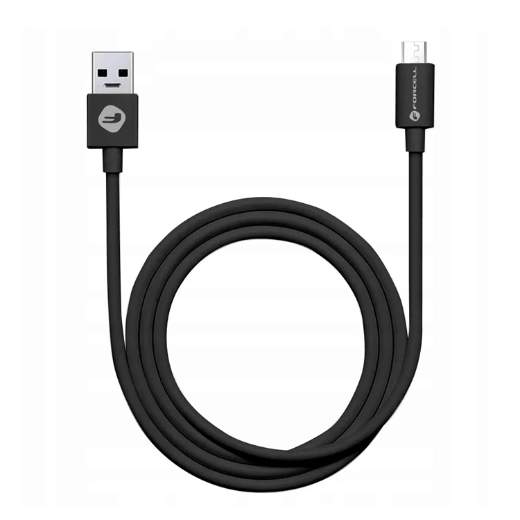 Forcell Forcell USB Till Micro USB Kabel (1m) - Svart