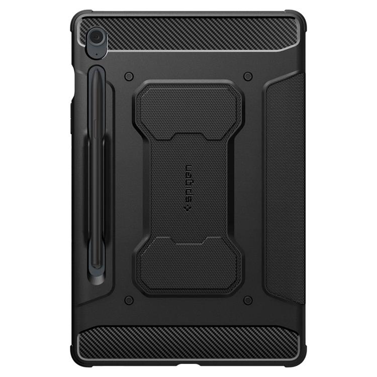 Spigen Spigen Galaxy Tab S9 FE Fodral Rugged Armor Pro - Svart