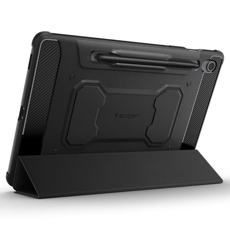 Spigen Spigen Galaxy Tab S9 FE Fodral Rugged Armor Pro - Svart