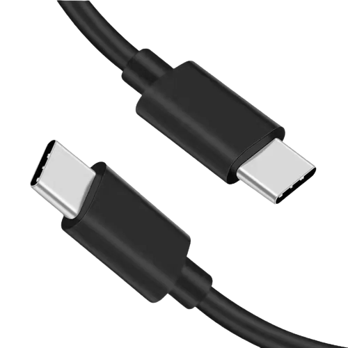 OEM USB-C till USB-C kabel 2m HD23 - Svart