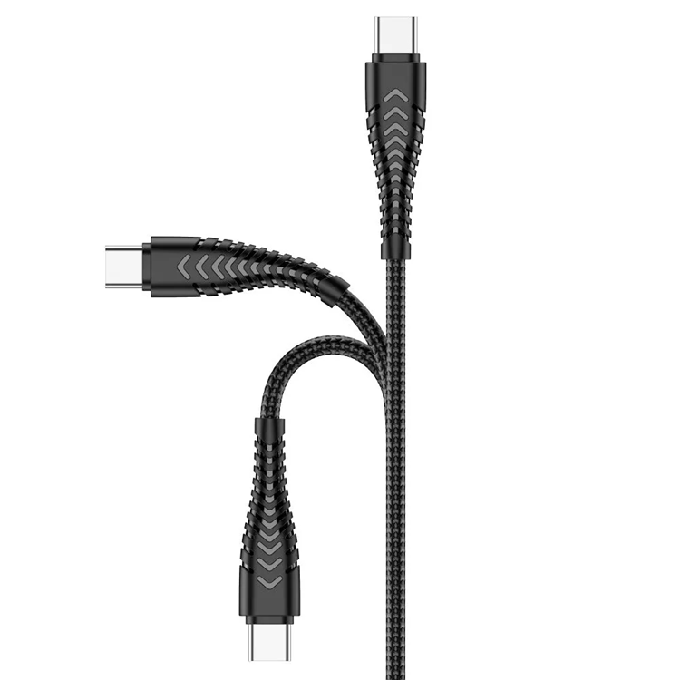 Veger Veger USB-C till USB-A kabel 1.2m 2.4A - Svart