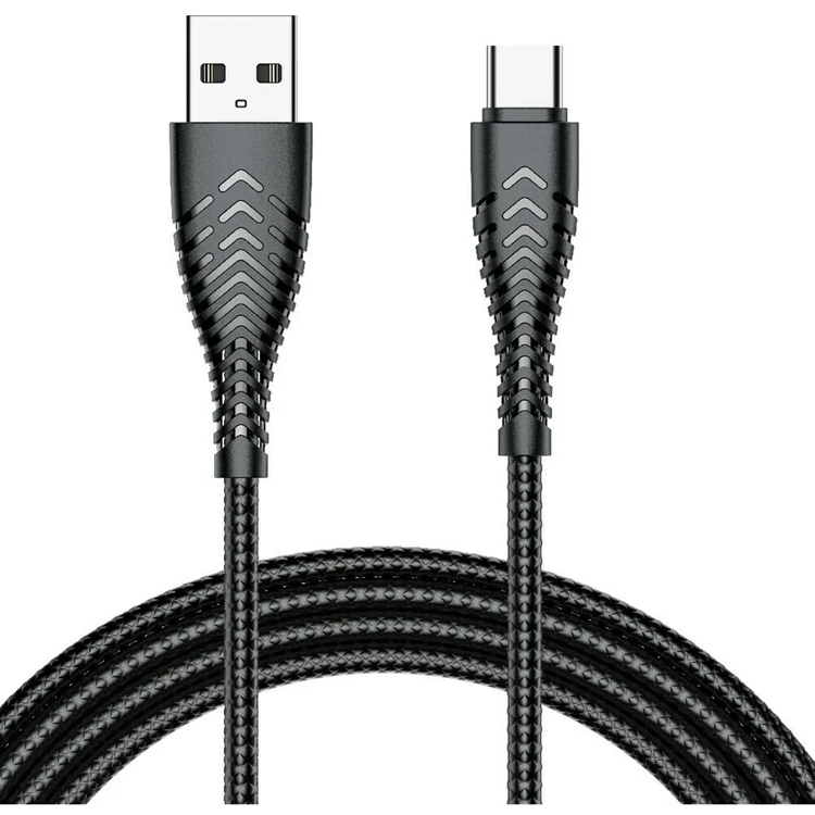 Veger Veger USB-C till USB-A kabel 1.2m 2.4A - Svart