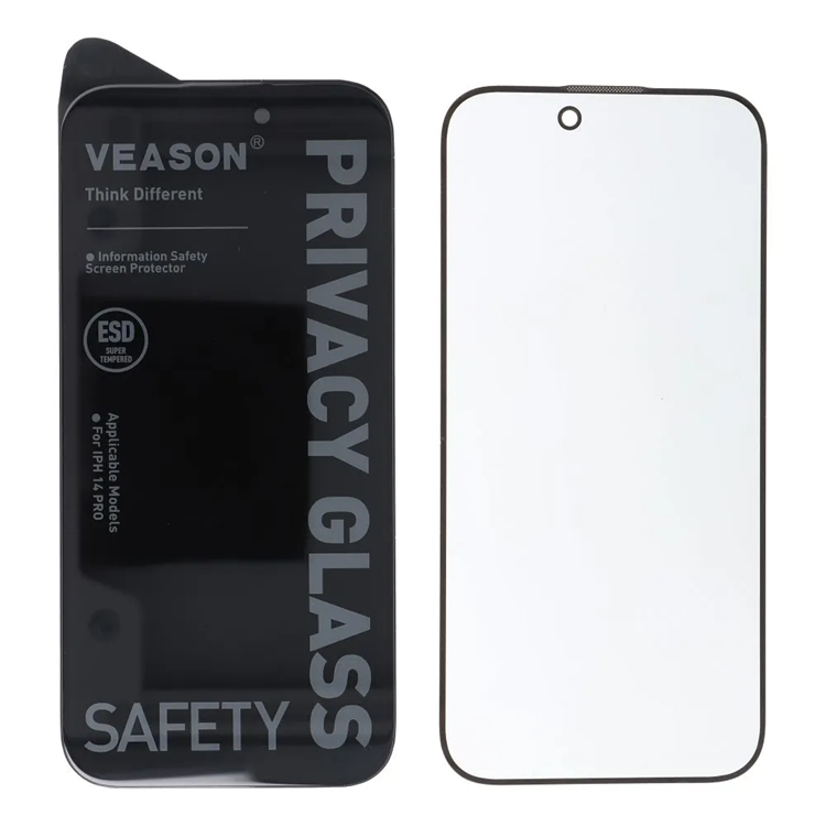 Veason Veason iPhone 13 Härdat Glas Skärmskydd 6D Pro Privacy