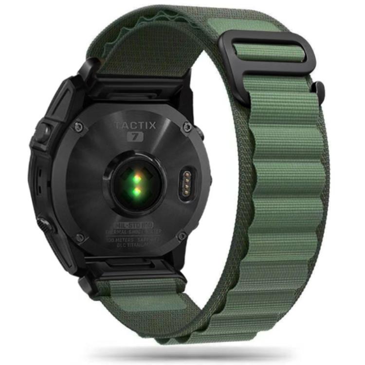 Tech-Protect Tech-protect Garmin Fenix 5/6/6 Pro/7 Nylon Pro - Military Grön