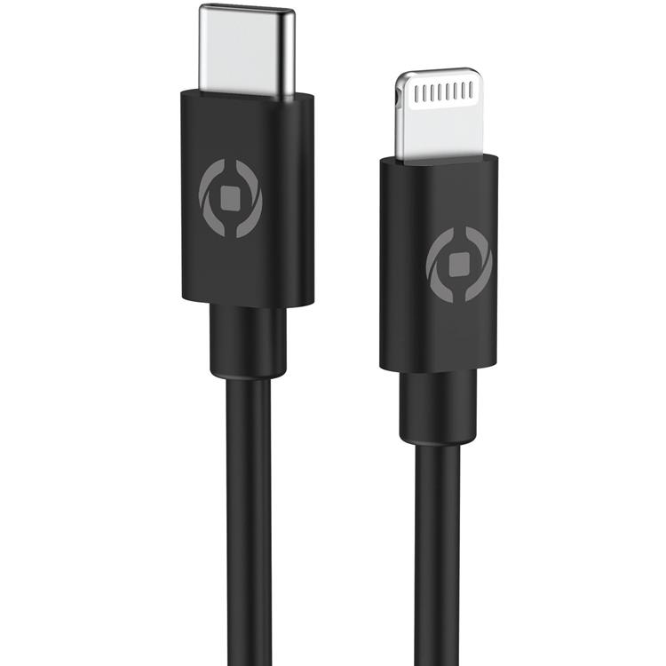 Celly Celly Billaddare Mini USB-C Med Kabel - Svart