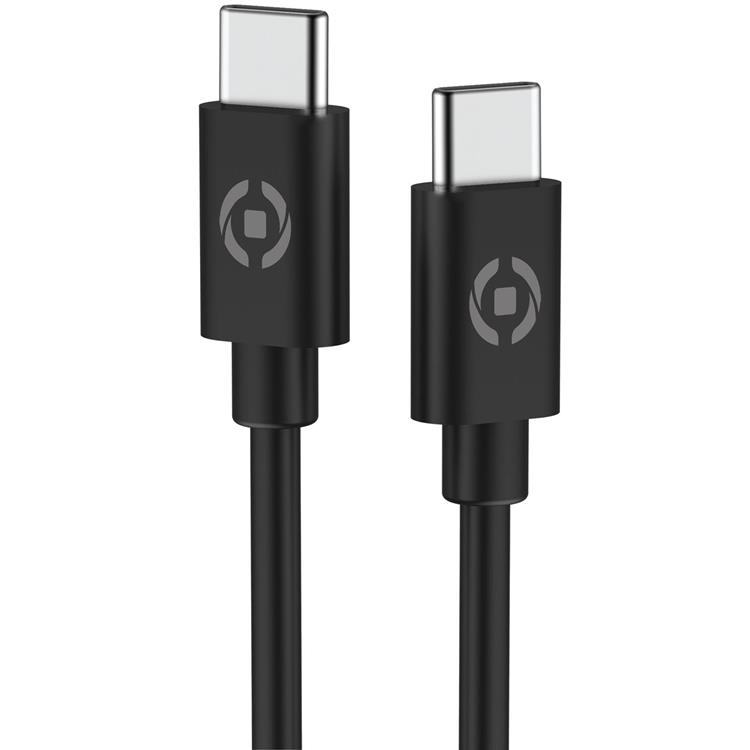 Celly Celly Billaddare Mini USB-C Med Kabel - Svart