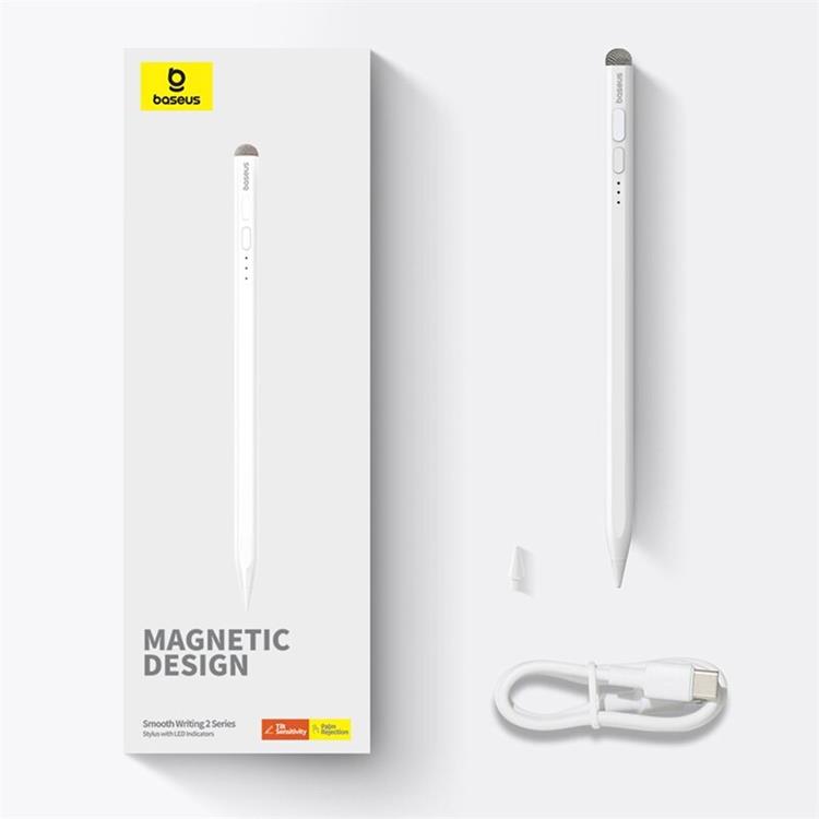 BASEUS Baseus Stylus Penna Smooth Writing 2 Overseas Edition Med USB-C Kabel