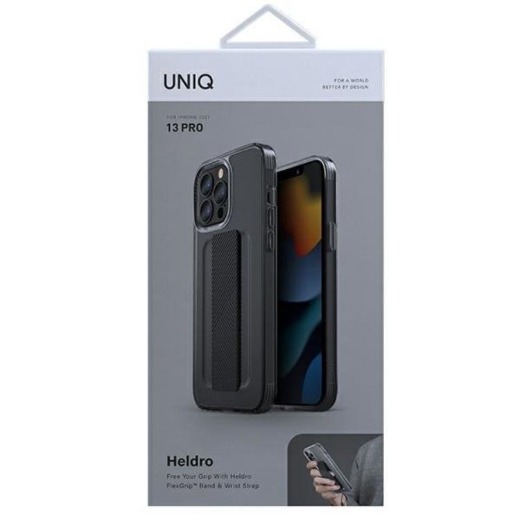 UNIQ UNIQ Mobilskal till iPhone 13 Pro/13 Heldro - Smoke