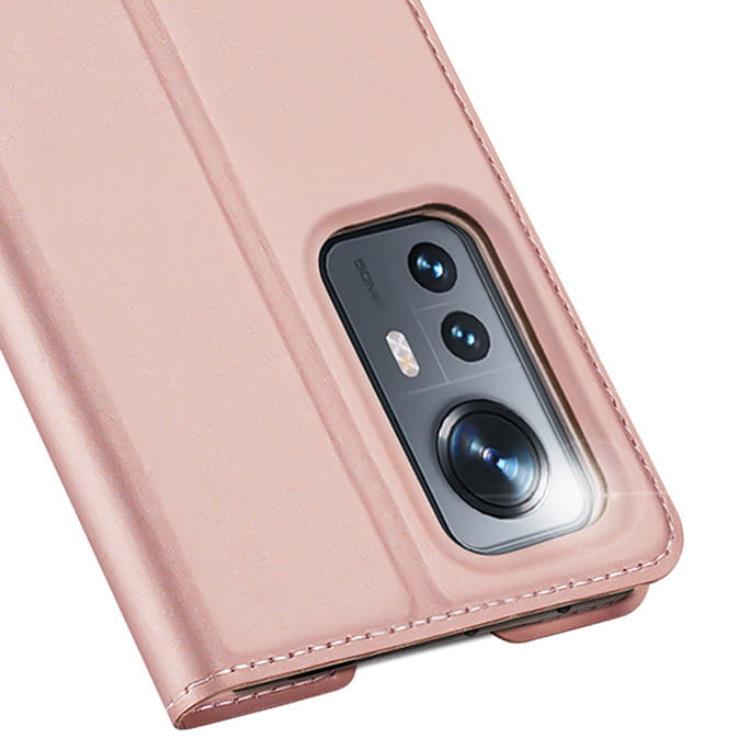 Dux Ducis DUX DUCIS Skin Pro Xiaomi Poco M6 Pro Plånboksfodral PU Läder - Rosa