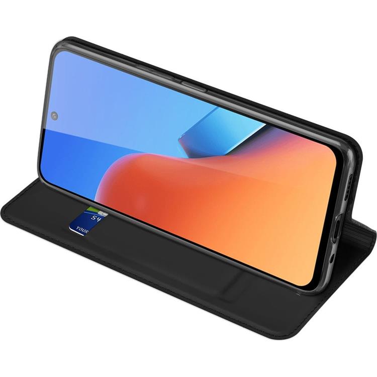 Dux Ducis DUX DUCIS Skin Pro Xiaomi Poco M6 Pro Plånboksfodral PU Läder - Svart