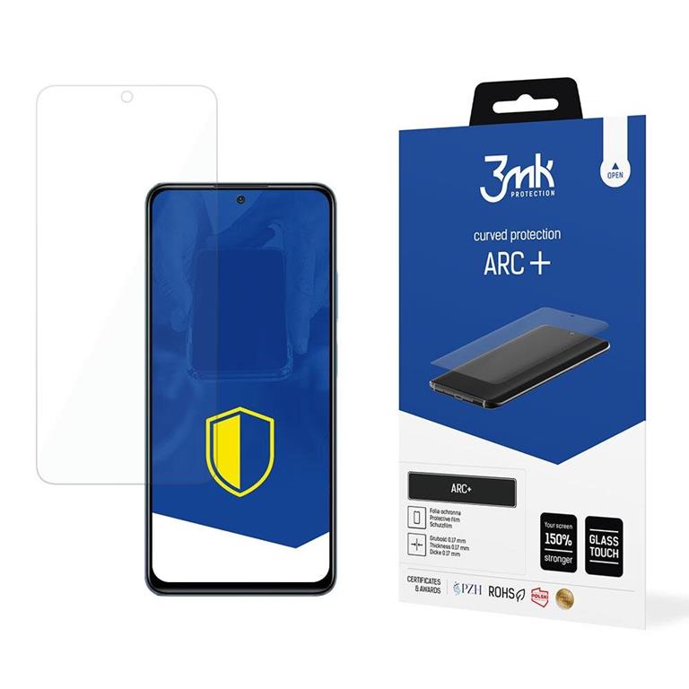 3MK 3MK Xiaomi Redmi Note 12 4G Plastfilm Skärmskydd ARC+ Transparent