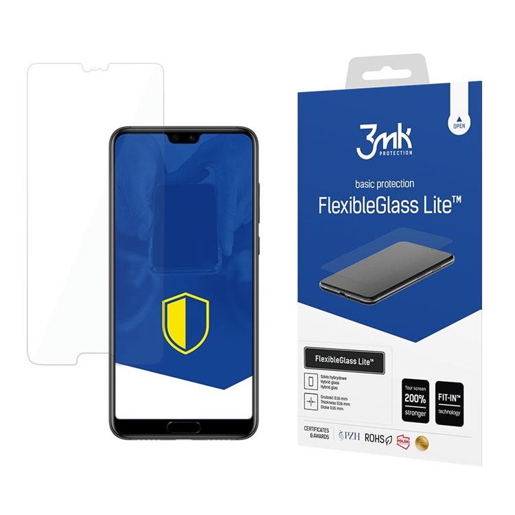 3MK 3MK Huawei P20 Pro Hybrid Okrossbart Glas FlexibleGlass Lite