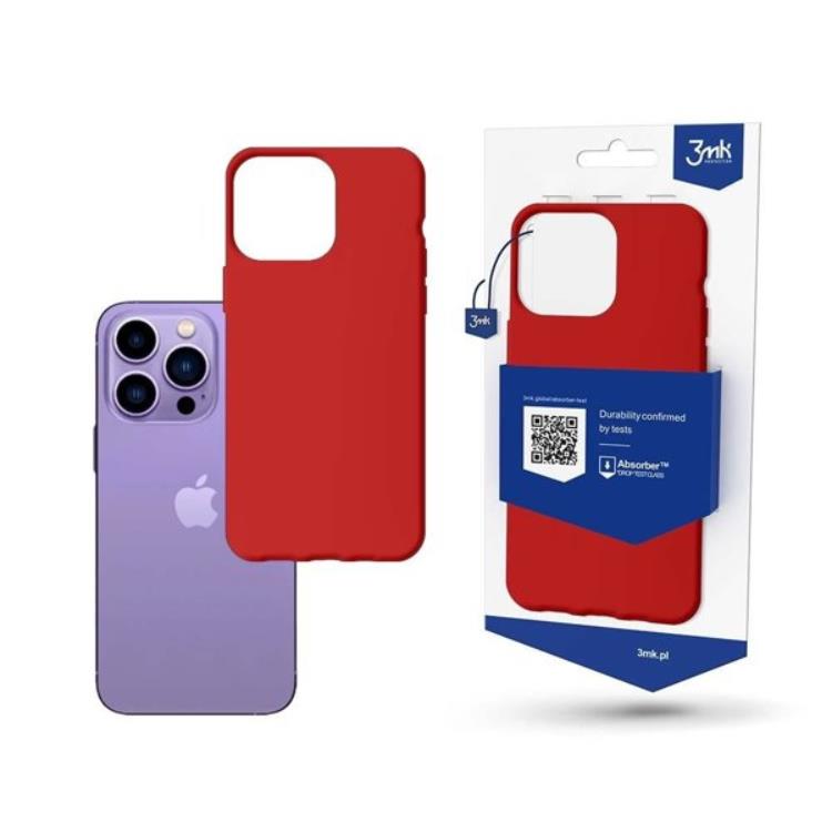 3MK 3MK iPhone 14 Pro Skal Matt Lovage - Röd