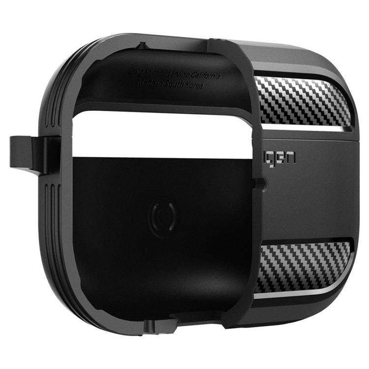 Spigen Spigen Airpods Pro 1/2 Skal Rugged Armored - Svart