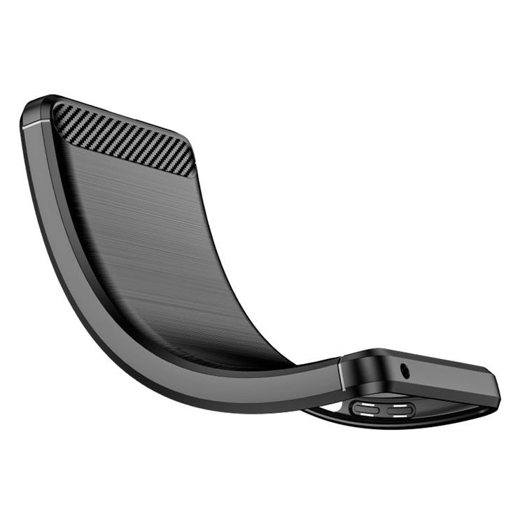 OEM Xiaomi Poco F4 5G Skal Silicone Carbon Flexible - Svart