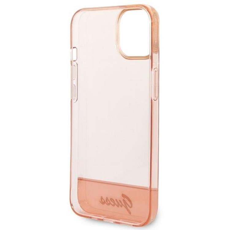 Guess GUESS iPhone 14 Plus Skal Translucent - Rosa