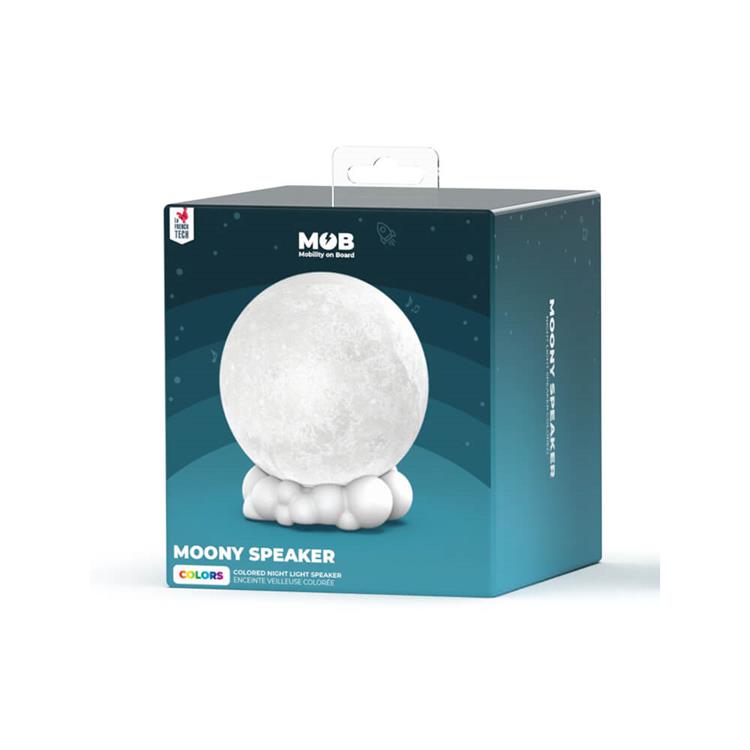 MOB MOB Högtalare Moony Globe Multicolor med Belysning
