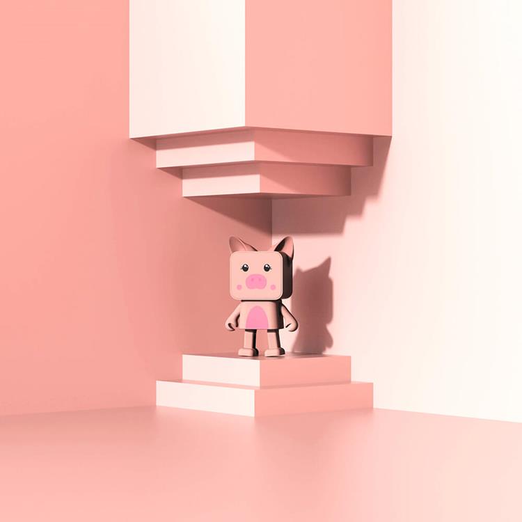 MOB MOB Högtalare Trådlös Dansande Gris