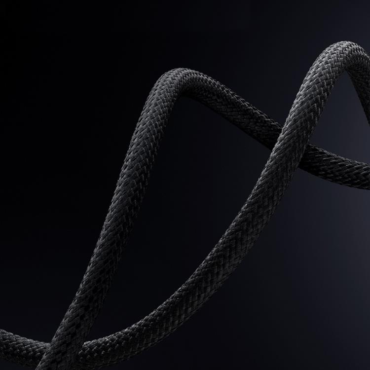 BASEUS Baseus USB-A till Lightning kabel 2.4 A 2m - Svart