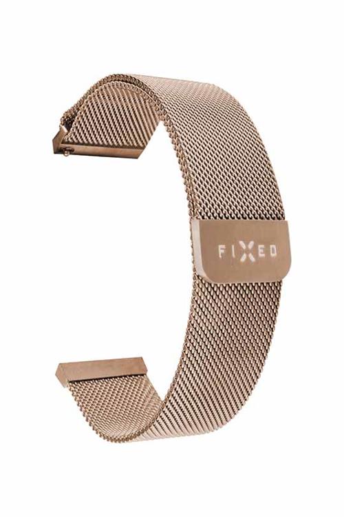 FIXED Fixed Smartwatch Armband (20mm) Mesh - Roséguld