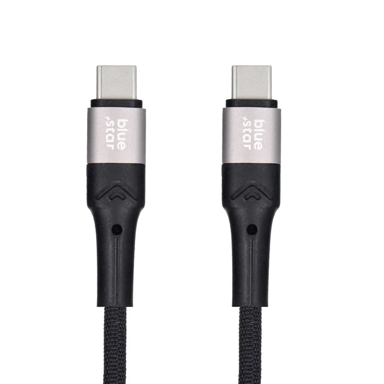 Blue Star Blue Star USB-C till USB-C kabel 2m - Svart