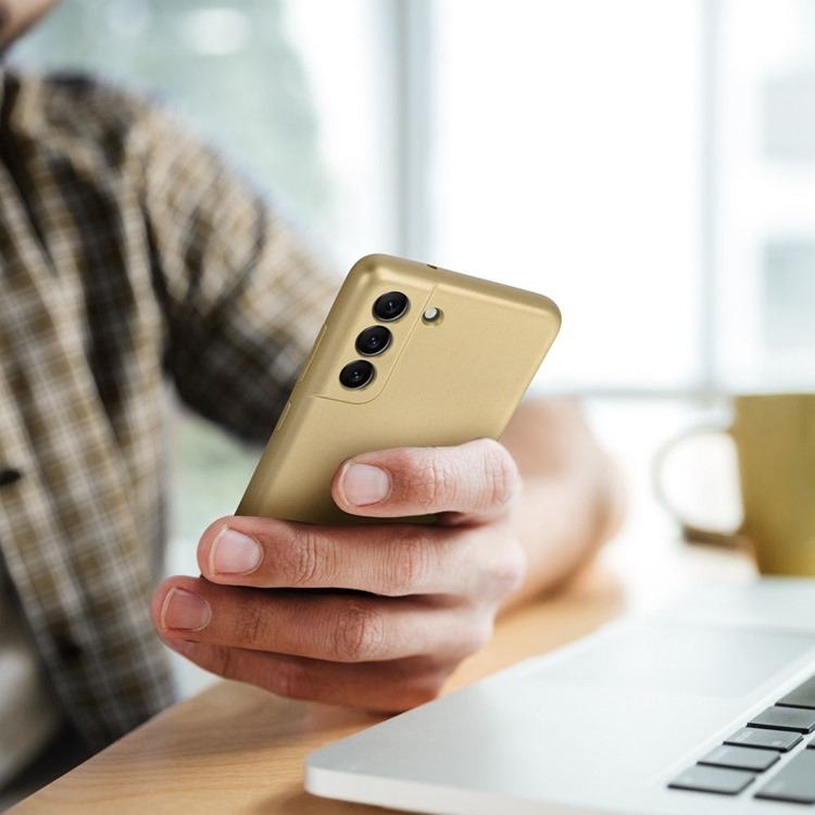 OEM Mobilskal till Galaxy A25 5G Metallic - Guld