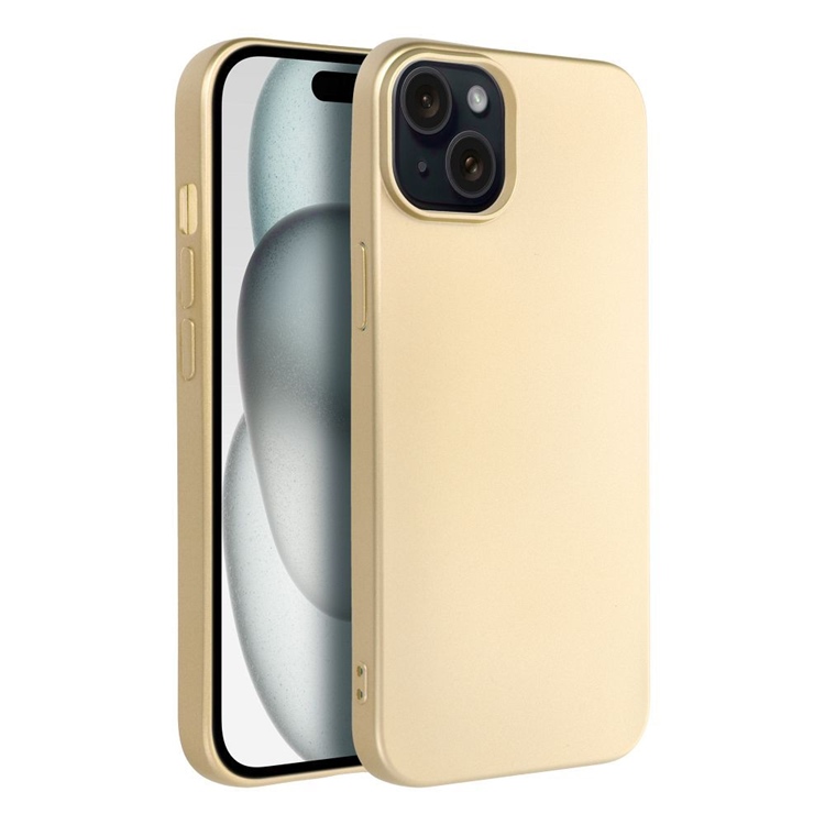 OEM Mobilskal till iPhone 15 Metallic - Guld