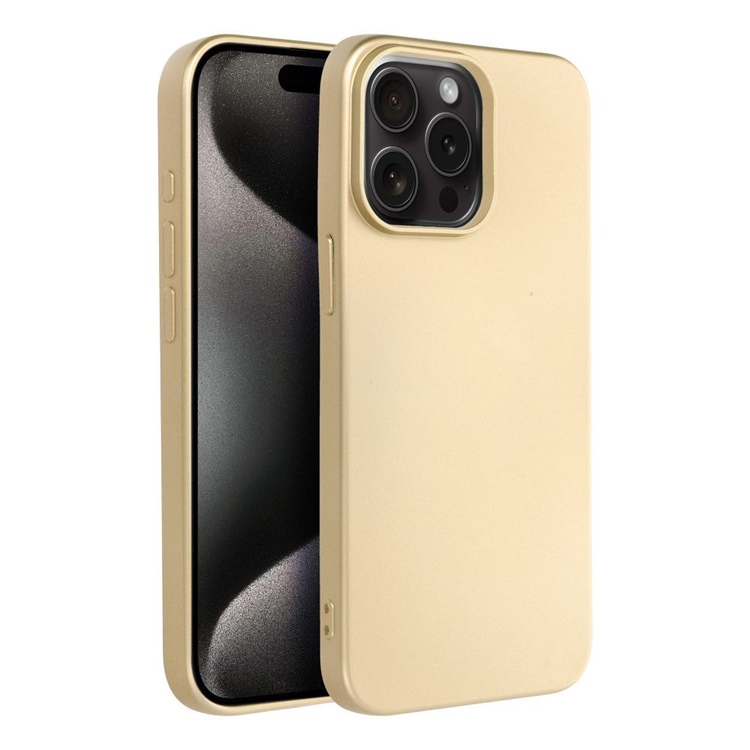 OEM Mobilskal till iPhone 15 Pro Max Metallic - Guld