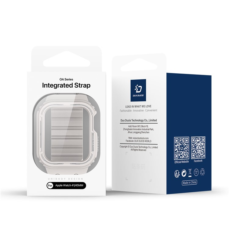 UTGATT Dux Ducis Apple Watch (44/45mm) Armband OA Series - Starlight