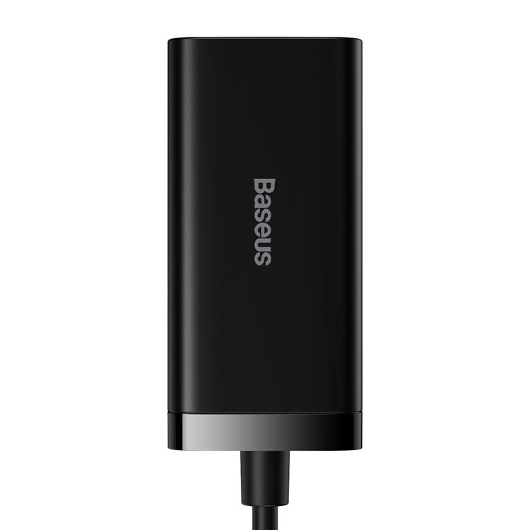 BASEUS Baseus Väggladdare 2x USB-C/2x USB-A GaN3 100W - Svart