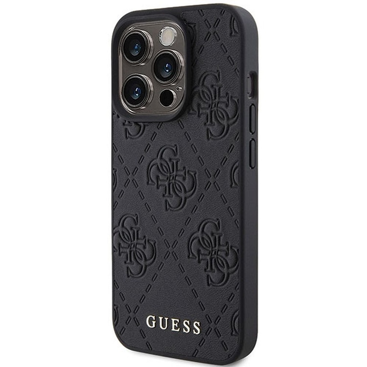 Guess Guess Mobilskal till iPhone 15 Pro Max Quilted Classic - Svart