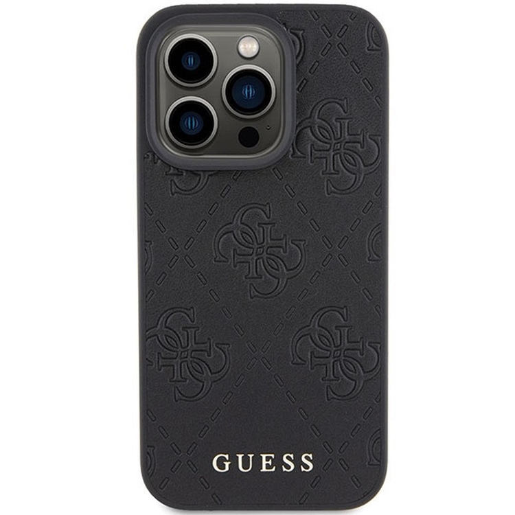 Guess Guess Mobilskal till iPhone 15 Pro Max Quilted Classic - Svart