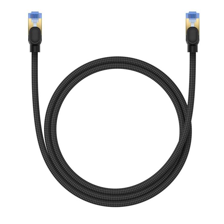BASEUS Baseus Internet Kabel 1m cat.7 - Braided Svart