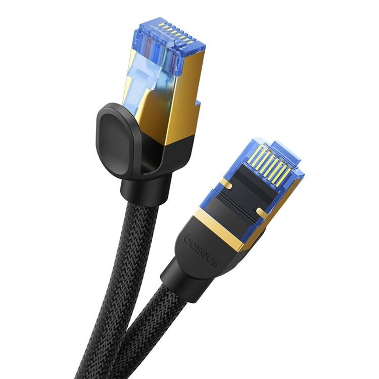 BASEUS Baseus Internet Kabel 25m cat.7 - Braided Svart