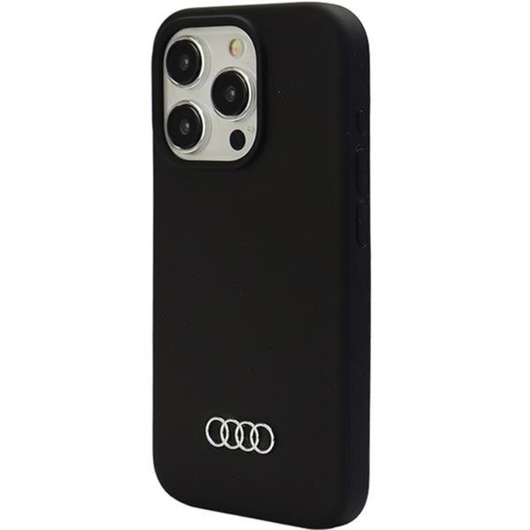 Audi Audi Mobilskal till iPhone 15 Pro Max Silikon - Svart