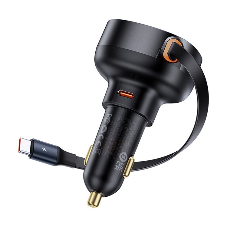 BASEUS Baseus Billaddare USB-C Enjoyment Pro 60W - Svart