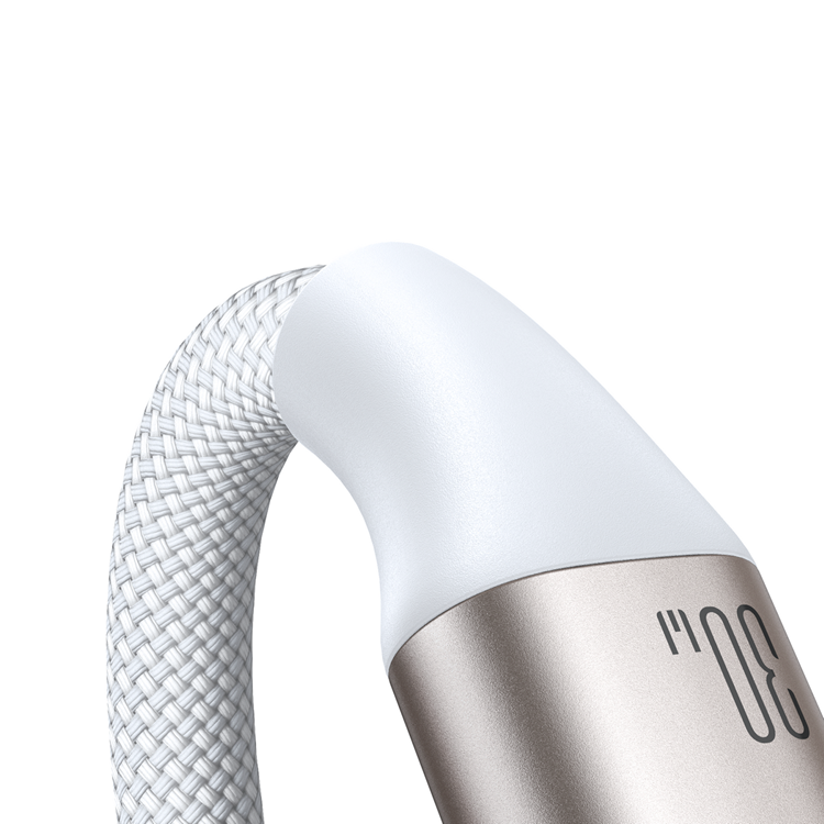 Joyroom Joyroom 2in1 Lightning Kabel Och Inductive Laddare 1.5m - Vit