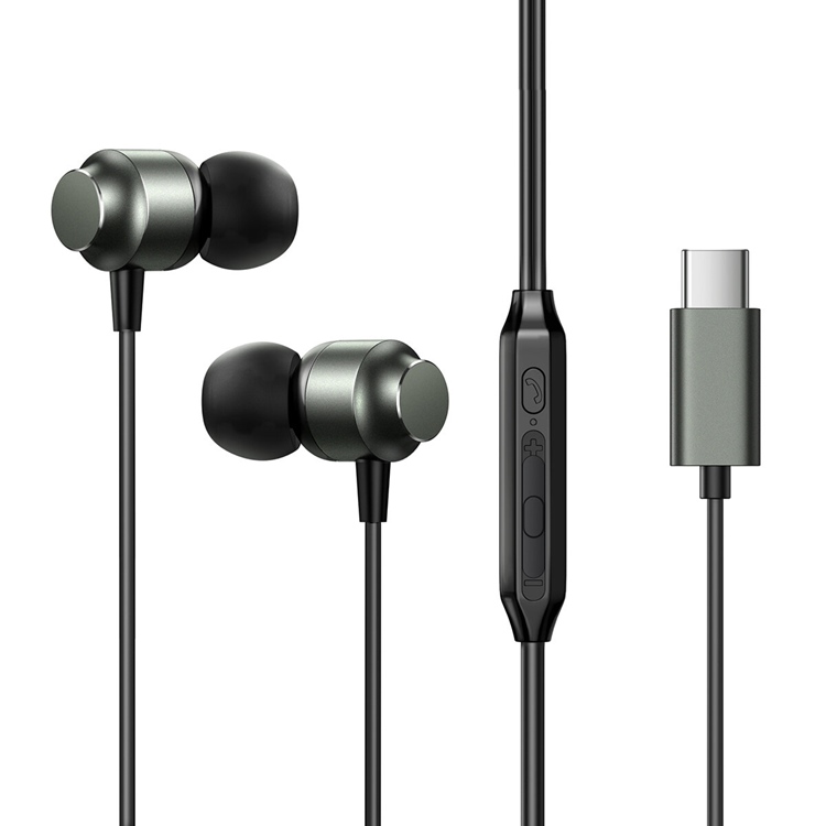 Joyroom Joyroom In-Ear Hörlurar USB-C - Grå