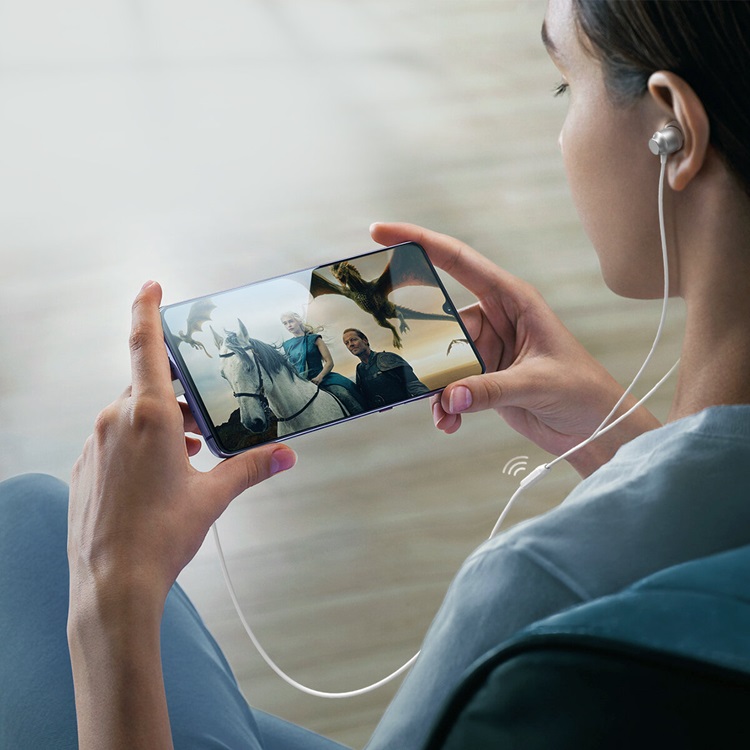 Joyroom Joyroom In-Ear Hörlurar USB-C - Silver