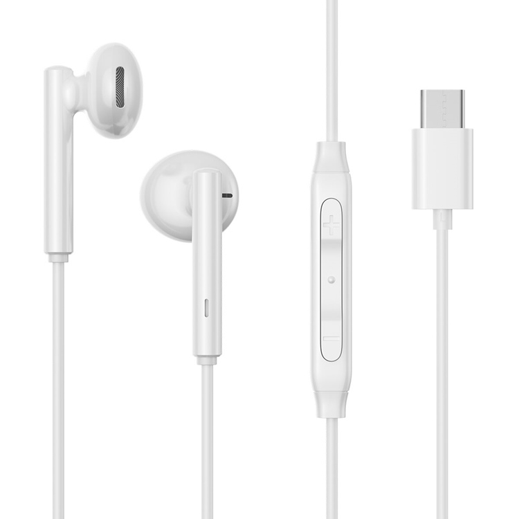 Joyroom Joyroom In-Ear Hörlurar USB-C - Vit