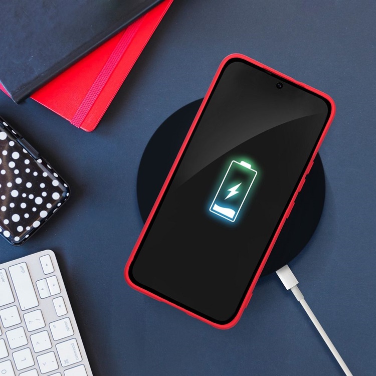 OEM Mobilskal till Galaxy S24 Ultra Silikon - Peach