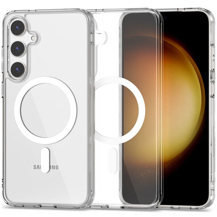 Tech-Protect Tech-Protect Mobilskal till Galaxy S24 Magsafe Flexair Hybrid - Clear